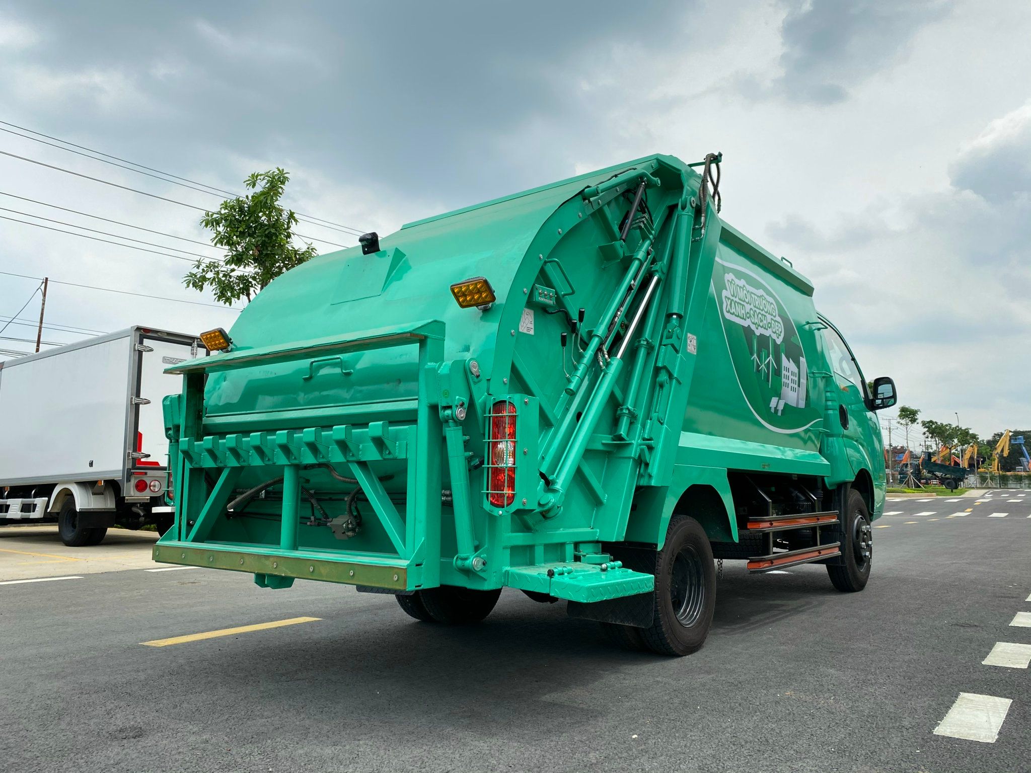  XE CHỞ RÁC - KIA FRONTIER K250B 