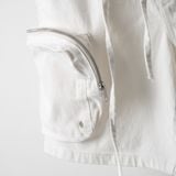  MEN - KEVIN - CARGO SHORT (black/white) 