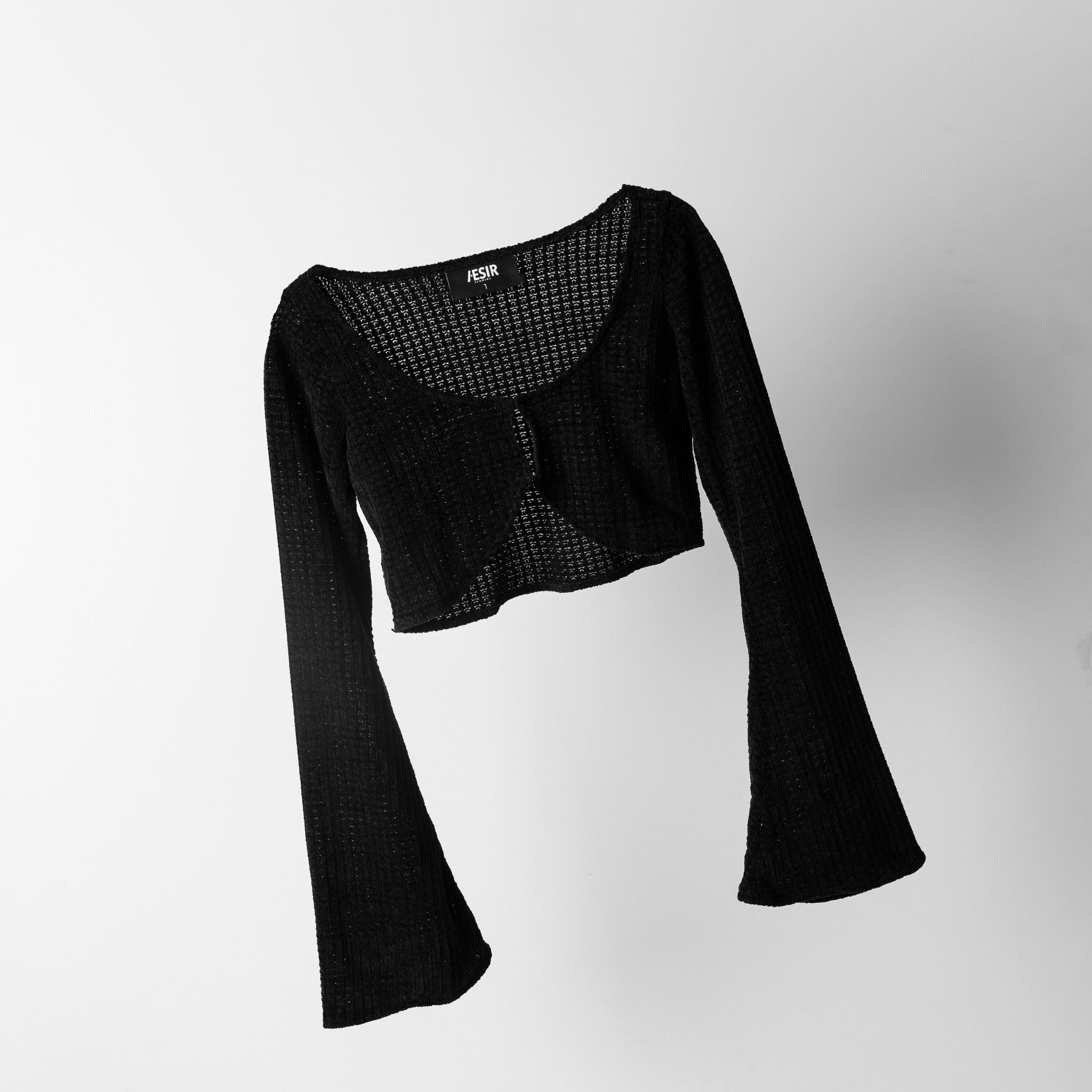  WOMEN - SOFT KNIT TOP (black) 