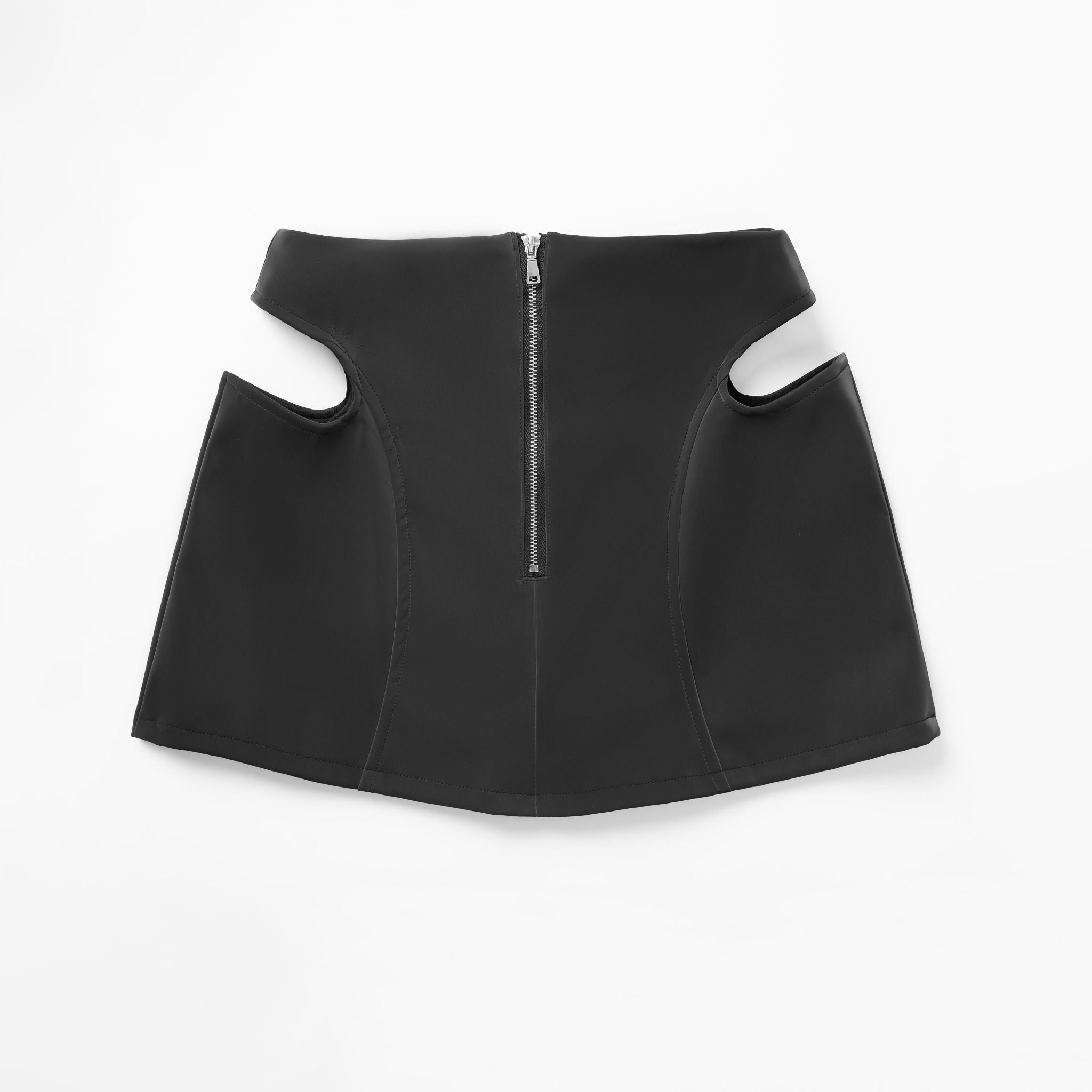  WOMEN - CUT OUT SKIRT (darkgrey/lightgrey) 