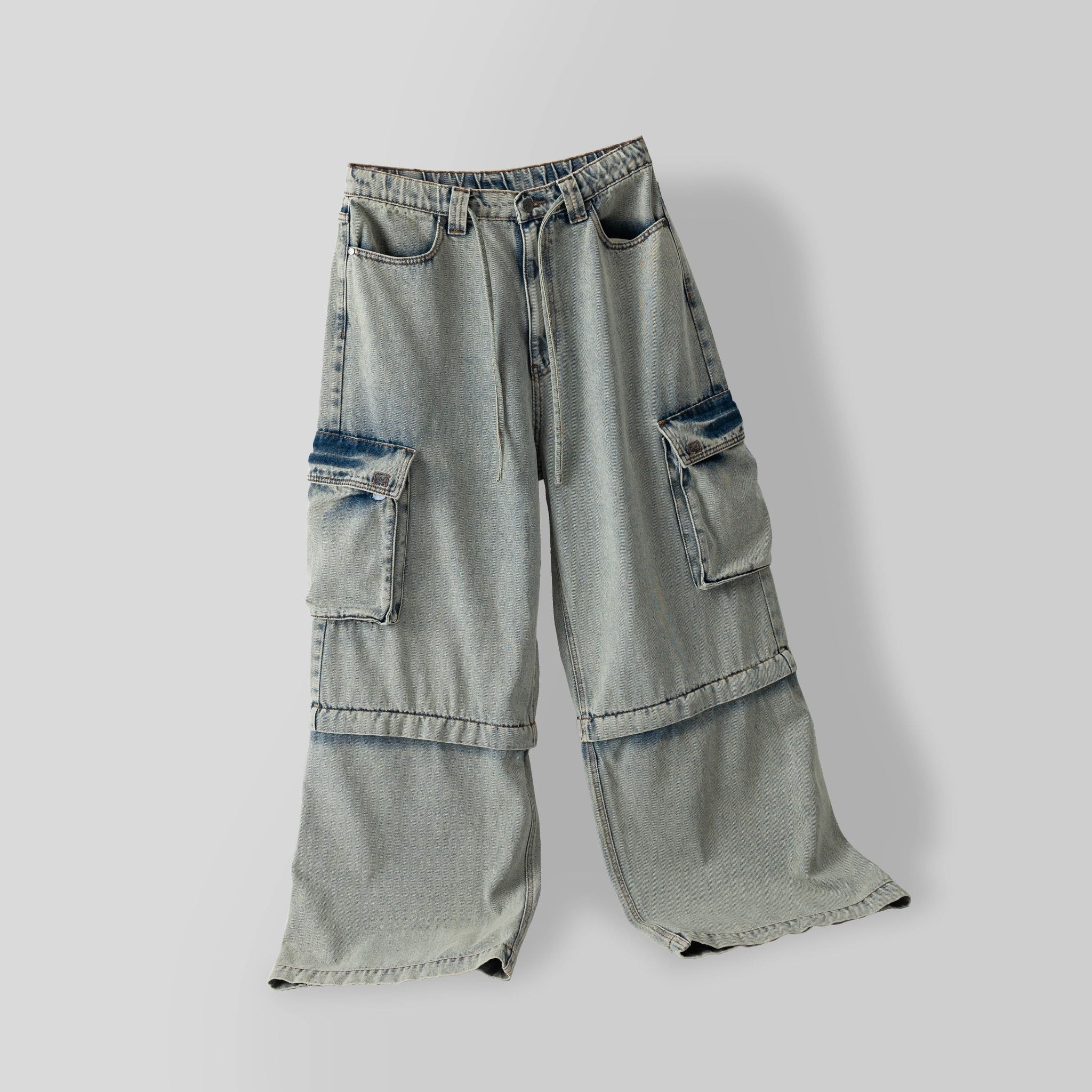  UNISEX- OG - Extra layer denim pants (blue) 