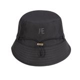  MEN - NYLON LOGO BUCKET HAT (black/green) 