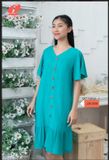  Đồ bộ mặc nhà đầm RAYON màu dáng xuông mềm mát - Q47119030 