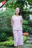  A48118010 - Đồ bộ mặc nhà bộ lỡ RAYON in hoa 