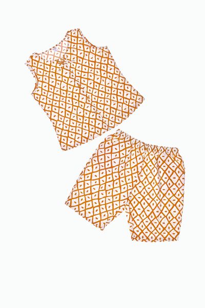 Z44219010 - Đồ bộ mặc nhà bộ lửng COTTON  in hoa