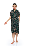  A47112206 - Đầm mặc nhà TOLE (LANH) cài nút, họa tiết đơn giản 