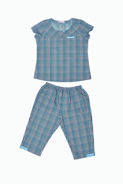 Q44318030 - Đồ bộ mặc nhà bộ lửng KATE sợi màu