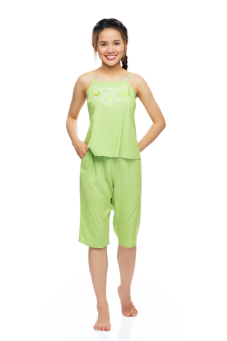 Đồ bộ mặc nhà quần lửng