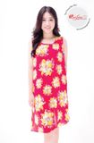  A47118080 - Đầm mặc nhà Rayon in hoa 