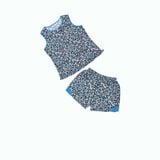  Đồ Bộ Mặc Nhà Bộ Ngắn RAYON In Hoa - Q43118010 