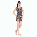  Đồ Bộ Mặc Nhà Bộ Ngắn RAYON In Hoa - Q43118010 