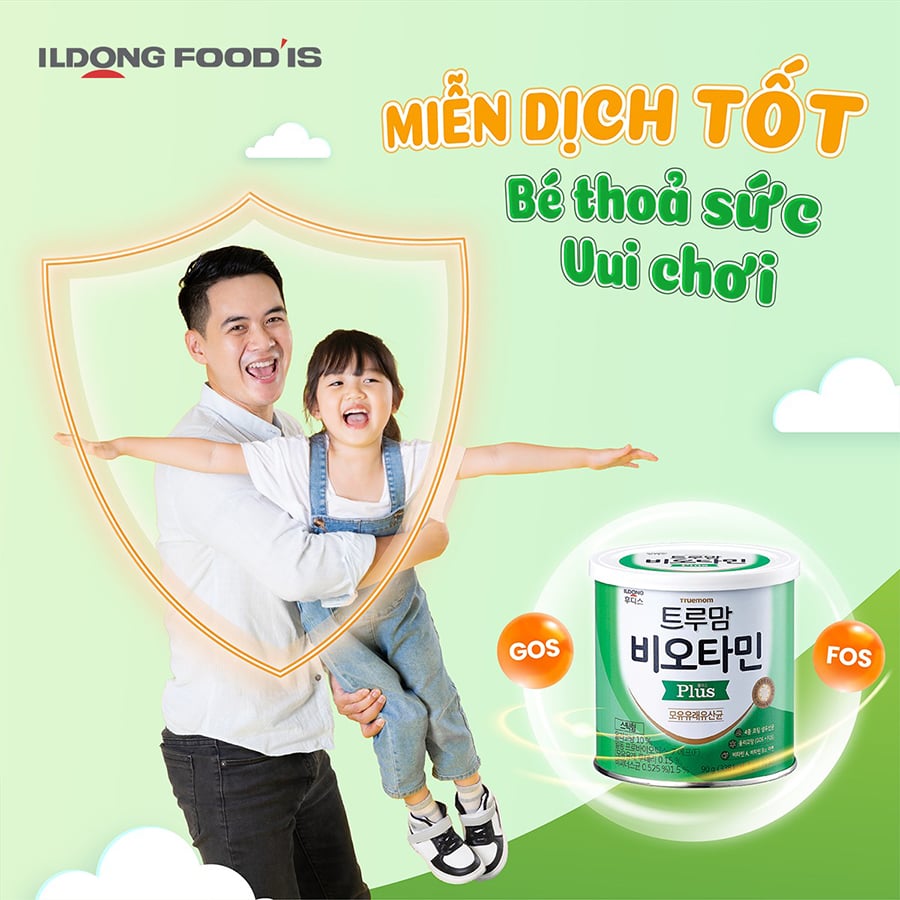 Men Tiêu Hoá ILDONG Hàn Quốc Cho Mọi Lứa Tuổi - Hộp 90 gói / 90g