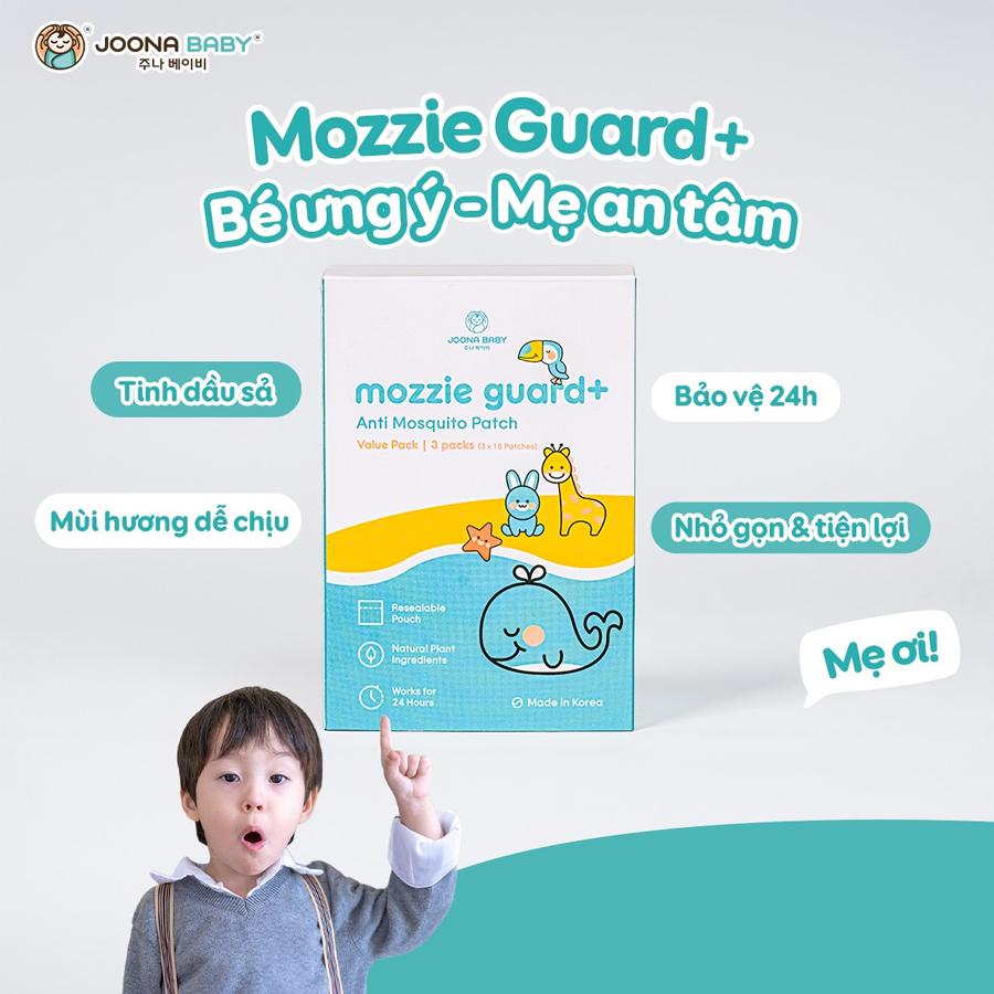 Miếng Dán Chống Muỗi Mozzie Guard Joona Baby - Hộp 54pcs