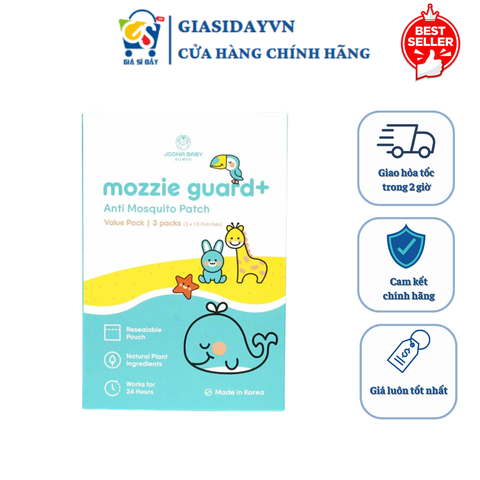 Miếng Dán Chống Muỗi Mozzie Guard Joona Baby - Hộp 54pcs
