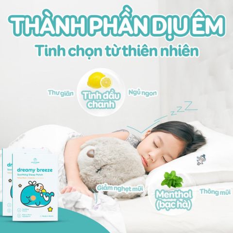 Miếng Dán Ngủ Ngon Dreamy Breeze Joona Baby - Hộp 54pcs