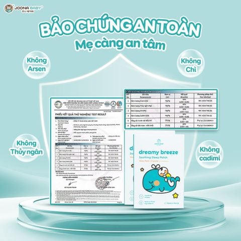 Miếng Dán Ngủ Ngon Dreamy Breeze Joona Baby - Hộp 54pcs