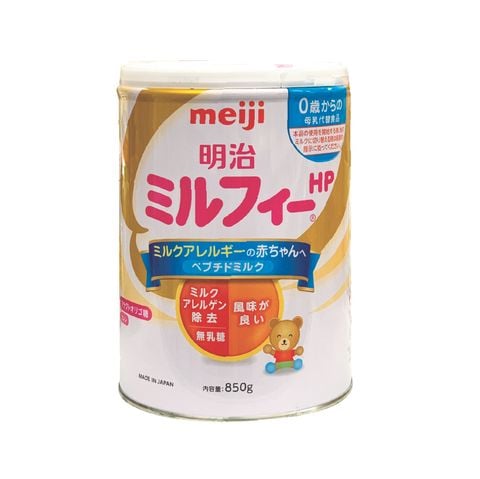 Sữa Meiji HP Nội Địa Nhật Cho Trẻ Dị Ứng Đạm Bò - Sữa Bột Công Thức 850g