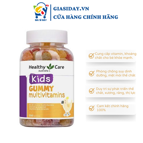 Vitamin Tổng Hợp Cho Bé Healthy Care Gummy Multivitamins 250 Viên