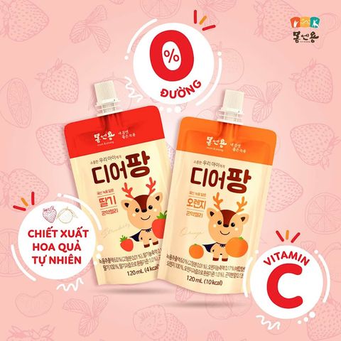 Nước Thạch Gạc Nhung Hươu Non Deer Pang Nội Địa Hàn 1Y+ - Túi 120g