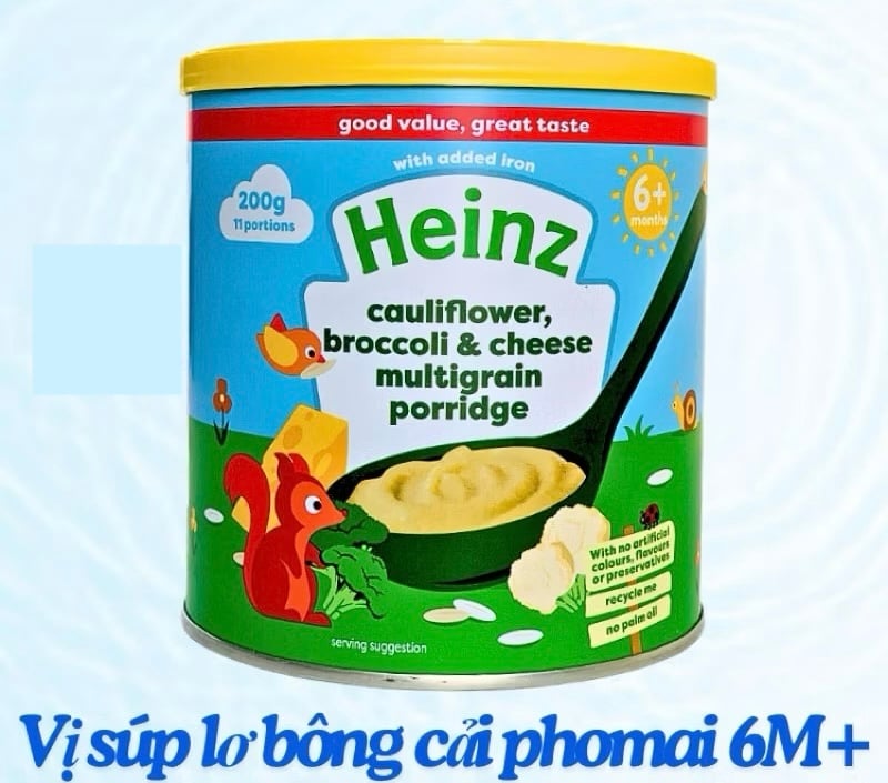 Bột Cháo Ăn Dặm Hữu Cơ Heinz UK 200g