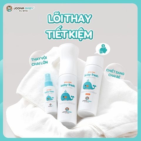 Xịt Khuẩn Khử Mùi Baby Fresh Joona Baby 300ml, 60ml
