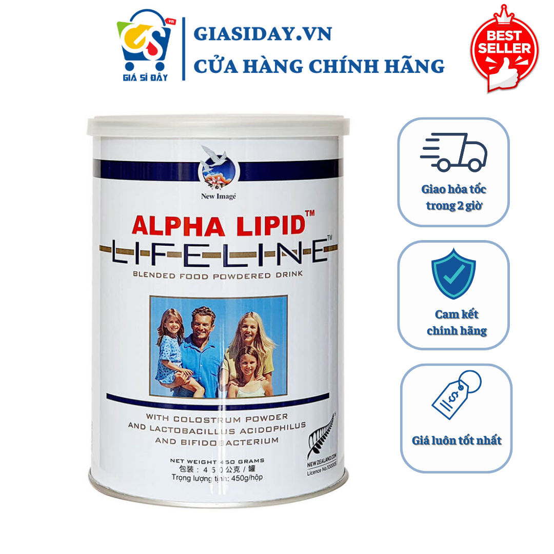 Sữa Non Alpha Lipid Lifeline NZ 450g