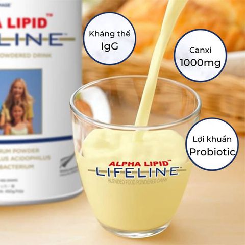 Sữa Non Alpha Lipid Lifeline NZ 450g