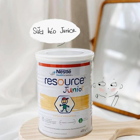 Sữa Công Thức Béo Tăng Cân Đức Nestle Resource Junior 400g