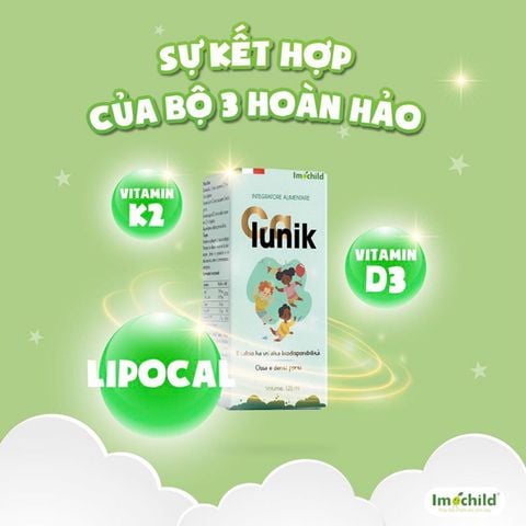 Siro Canxi Sinh Học Imochild Calunik 125ml Tăng Chiều Cao, Giúp Xương Răng Chắc Khoẻ