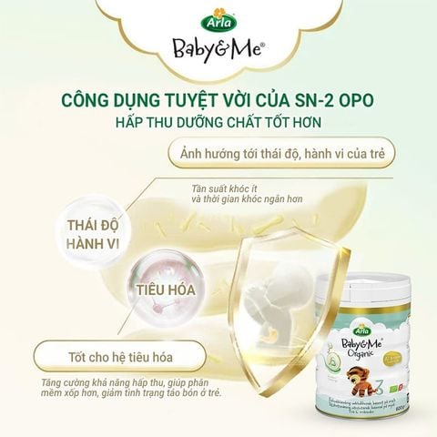 Sữa Arla Baby&Me HMO / A2 Organic 600g,800g - Sữa Bột Công Thức