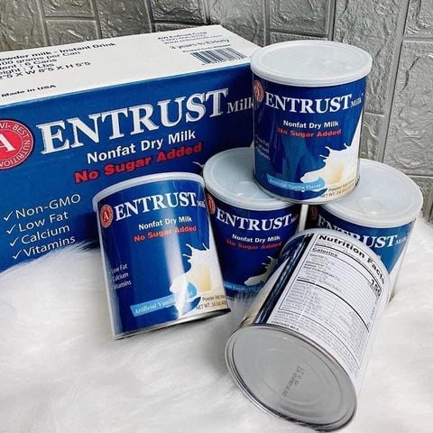 Sữa Bột Entrust Mỹ Cho Người Tiểu Đường 400g