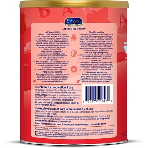Sữa Enfagrow Premium Toddler (1-3Y) - Sữa Bột Công Thức