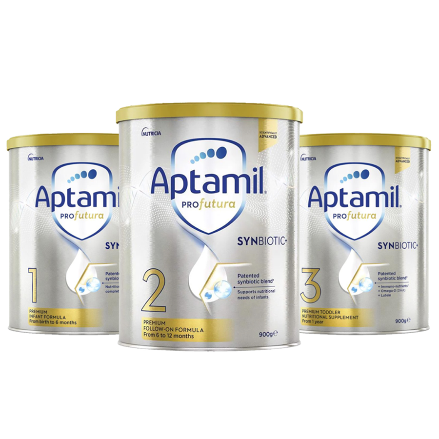 Sữa Aptamil Profutura Úc Synbiotic 900g | Số 1,2,3,4 - Sữa Bột Công Thức