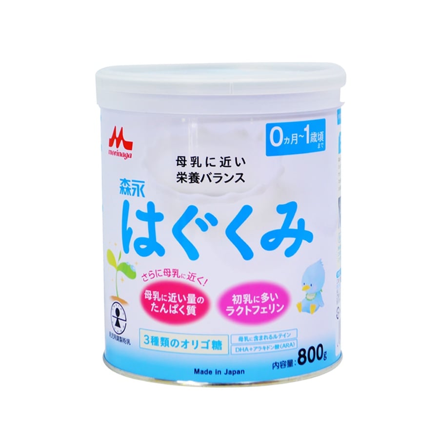 Sữa Công Thức Morinaga Số 0 (0-1) & Số 9 (1-3) Nội Địa Nhật - Hộp 800g