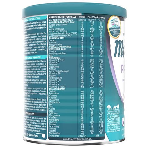 Sữa Modilac Prema Pháp Cho Trẻ 0-12M Sinh Non, Thiếu Tháng, Nhẹ Cân - Sữa Bột Công Thức 400g