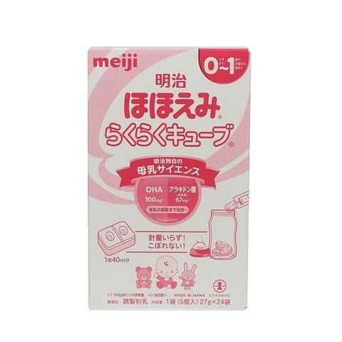 Sữa Meiji NỘI ĐỊA Nhật Lon, Thanh Số 0 (0-1) & Số 9 (1-3) - Sữa Bột Công Thức Hộp 800g