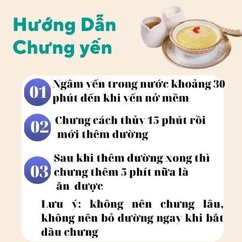 Set Yến Sào Baby Tặng Kèm Nguyên Liệu Chưng, Tổ Yến Vụn Tinh Chế Nguyên Chất - Yến Sào Nha Trang