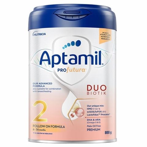 Sữa Aptamil Hà Lan Profutura Duo Biotik | Số 1,2 - Sữa Bột Công Thức 800g