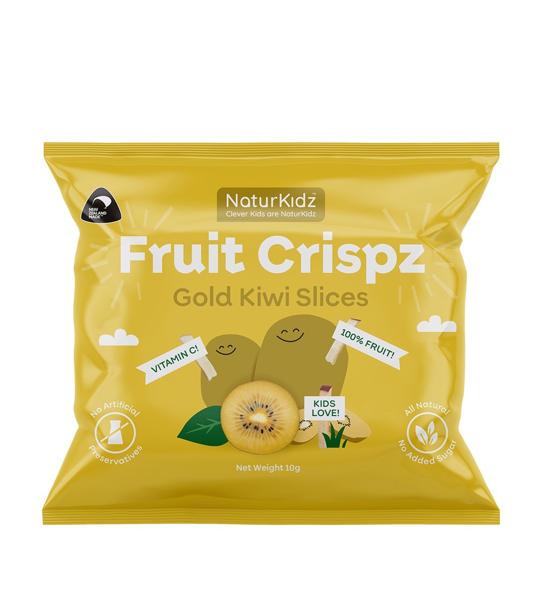 NaturKidz Trái Cây Sấy Lạnh Ăn Dặm Cho Bé 1Y+ New Zealand - Túi 10g