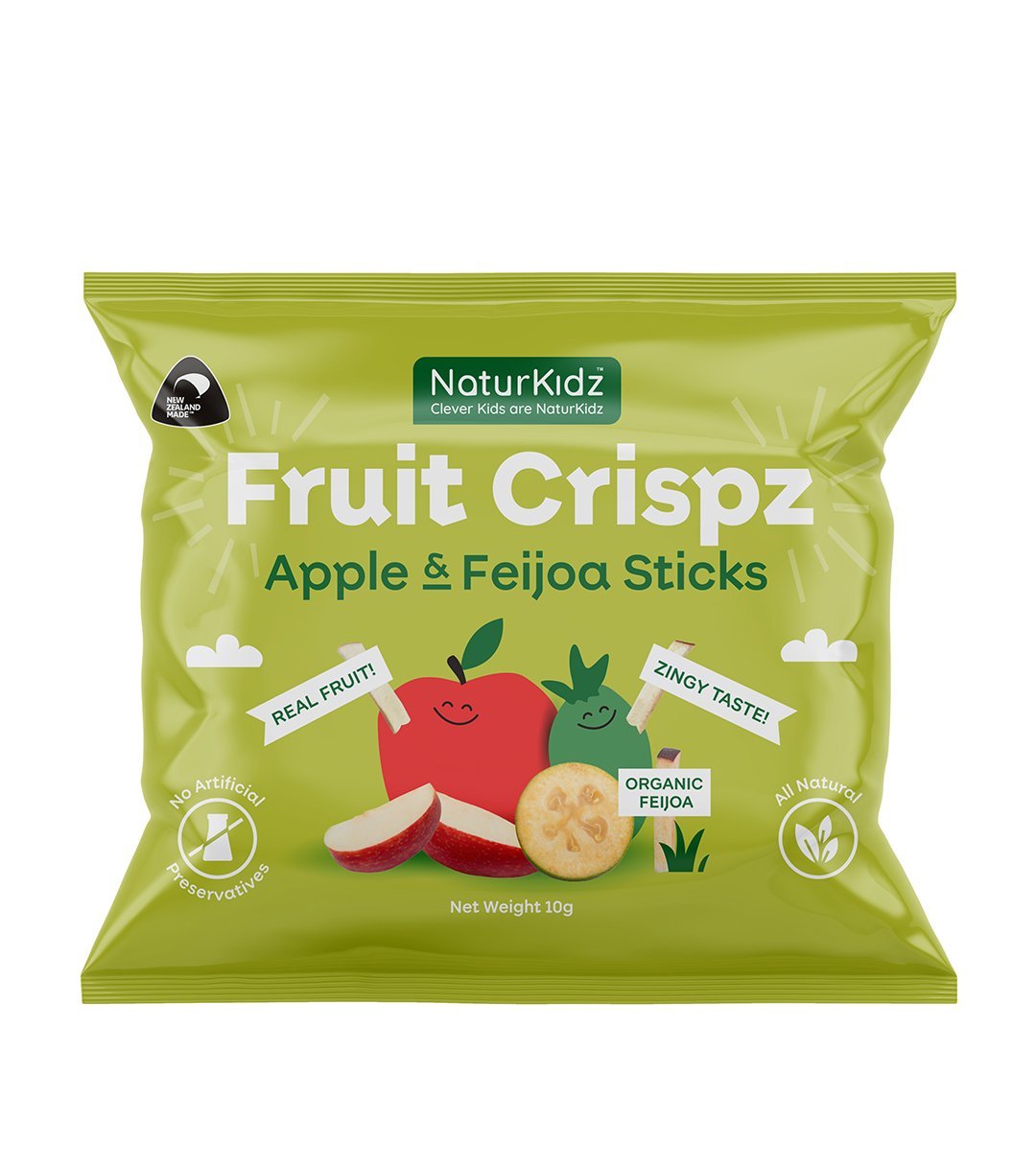 NaturKidz Trái Cây Sấy Lạnh Ăn Dặm Cho Bé 1Y+ New Zealand - Túi 10g
