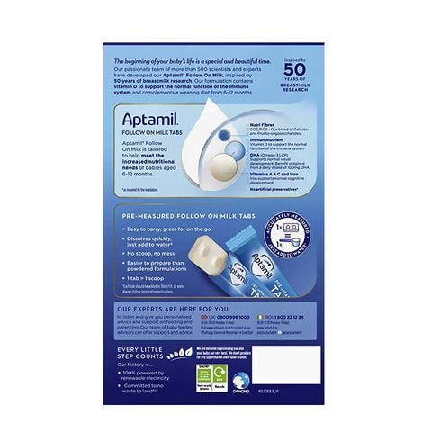 Sữa Aptamil Anh Advanced Lon, Thanh Số 1,2,3 800g - Sữa Bột Công Thức