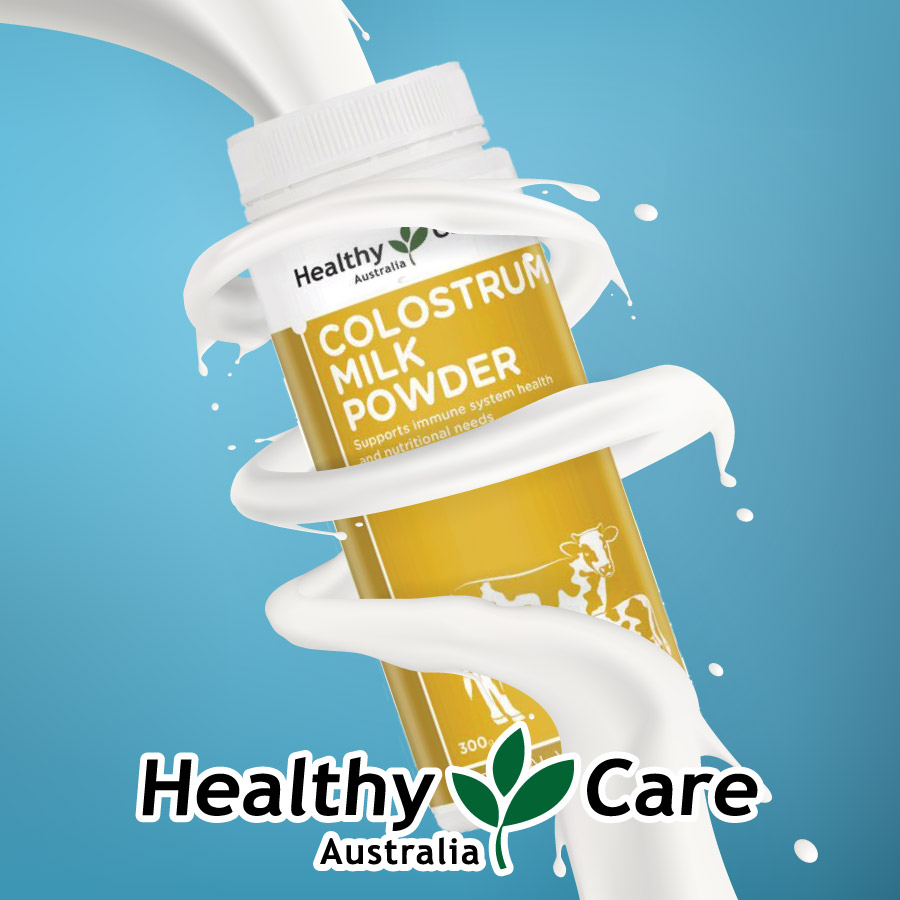 Sữa Bò Non Úc Healthy Care Colostrum Milk Powder 300g