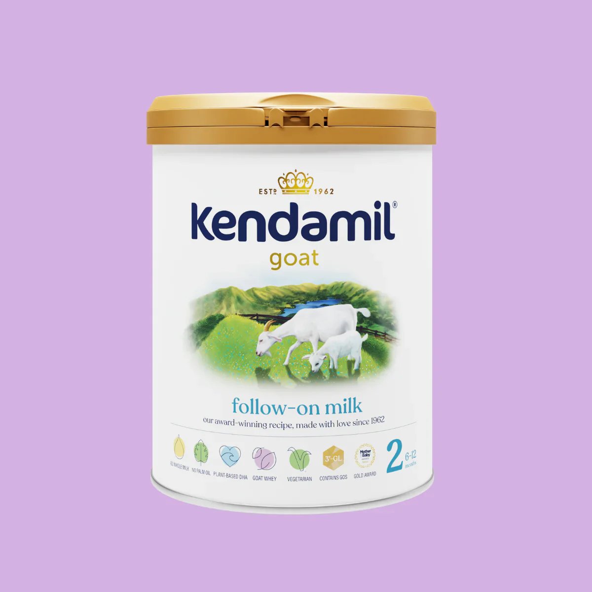 Sữa Dê Kendamil UK Đạm A2 Dễ Tiêu Hoá 800g - Sữa Bột Công Thức