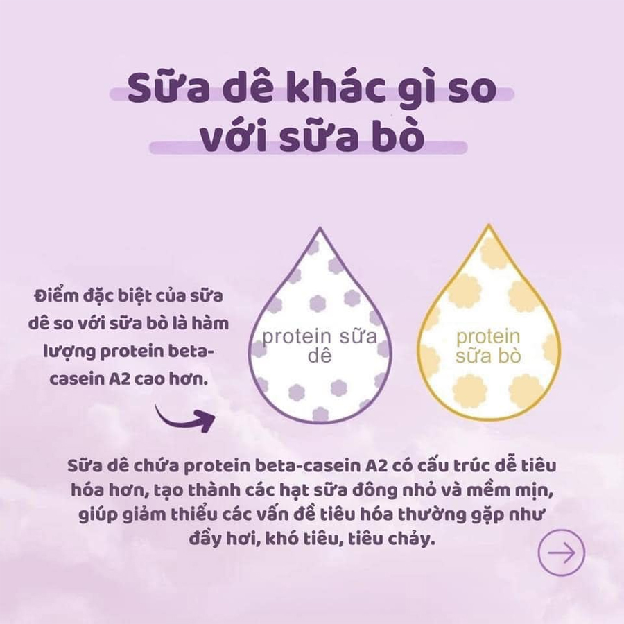 Sữa Dê Kendamil UK Đạm A2 Dễ Tiêu Hoá 800g - Sữa Bột Công Thức