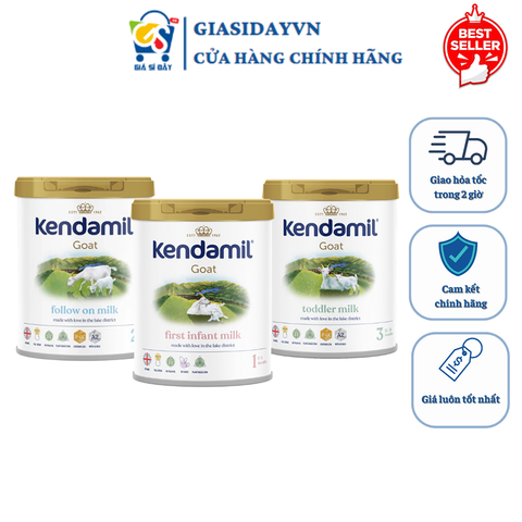 Sữa Dê Kendamil UK Đạm A2 Dễ Tiêu Hoá 800g - Sữa Bột Công Thức