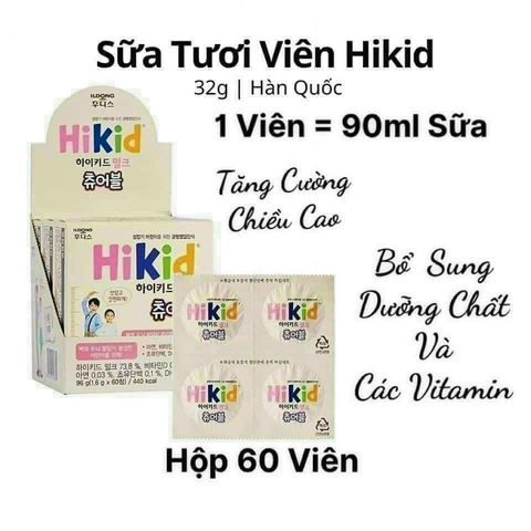 Sữa Tăng Chiều Cao Ildong Hikid Hàn Quốc - Dê Núi 650g, Bò Vani 600g, Bò Premium 600g, Bò Socola 650g - Sữa Bột Công Thức