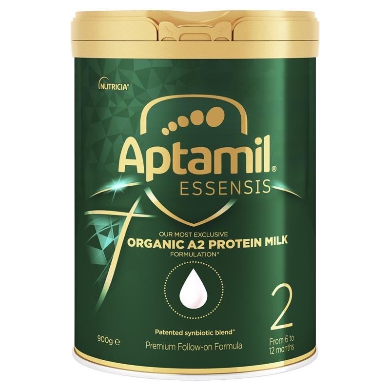 Sữa Aptamil Essensis Úc Organic A2 Protein Số 1,2,3,4 - Hộp 900g - Sữa Bột Công Thức