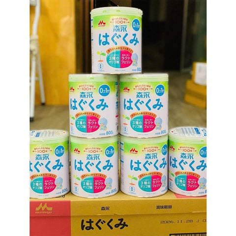 Sữa Morinaga Số 0 (0-1) & Số 9 (1-3) Nội Địa Nhật - Sữa Bột Công Thức 800g