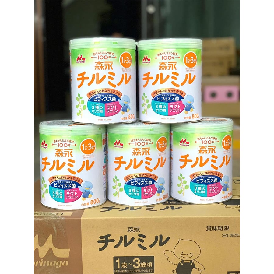 Sữa Morinaga Số 0 (0-1) & Số 9 (1-3) Nội Địa Nhật - Sữa Bột Công Thức 800g