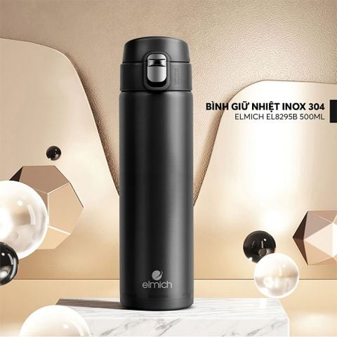 [ QT Kabr 3 ] Bình Giữ Nhiệt Elmich Inox 304 500ml